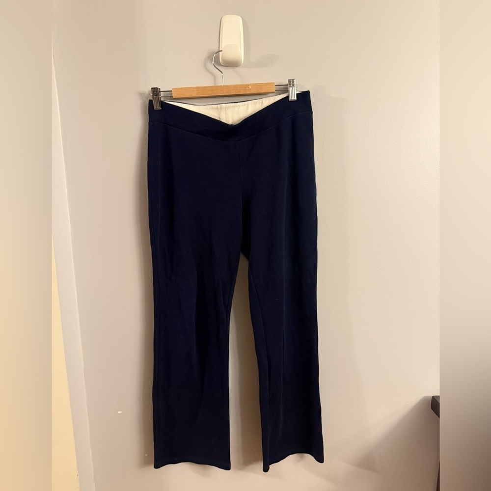 Lauren Ralph Lauren Dark Blue Flare Pants